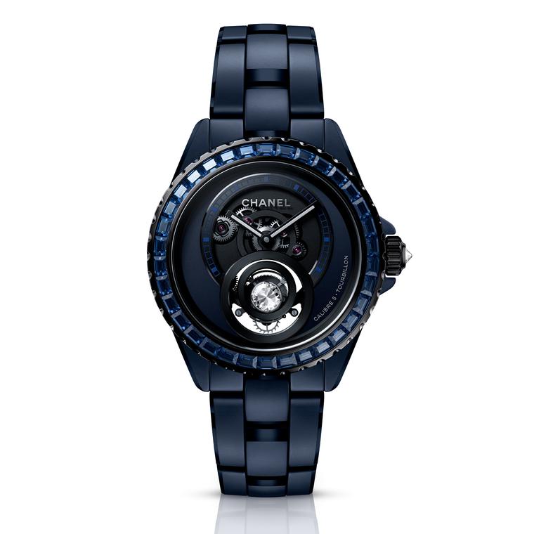 J12 Bleu Diamond Tourbillon by Chanel