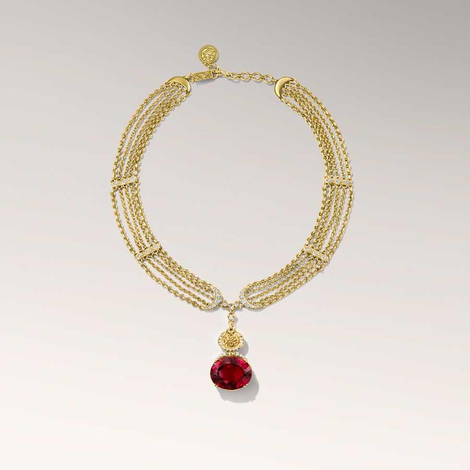 Azza Fahmy Chains of Happiness necklace high jewellery 2025