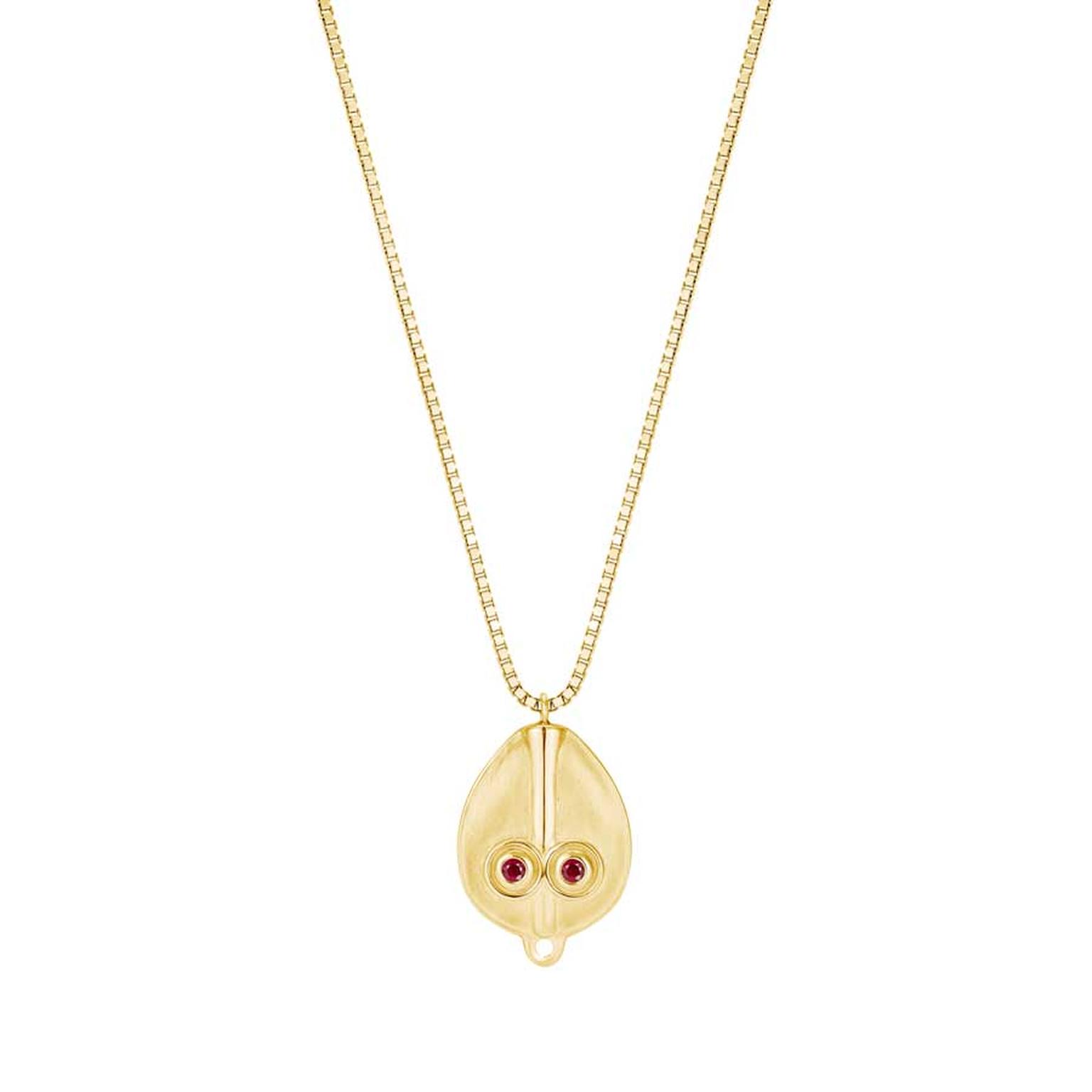 Boateng x Hirsh Hope Chain yellow gold pendant