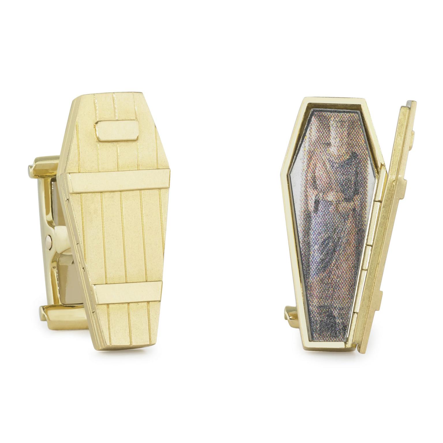 Opening Coffin Cufflinks by Theo Fennell