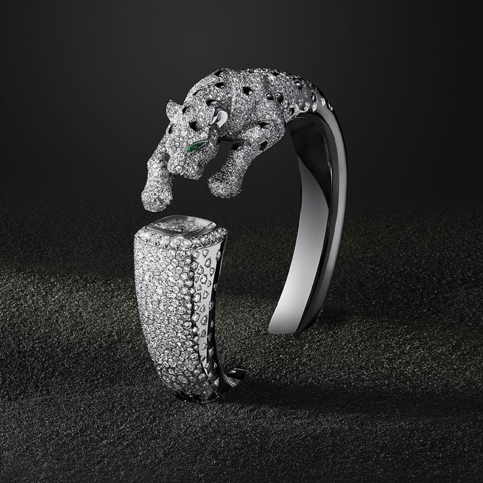 Panthere Bangle watch by Cartier bis