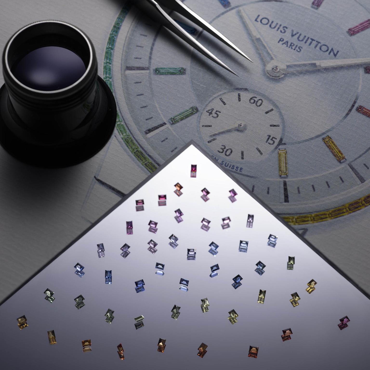 Tambour High End Rainbow by Louis Vuitton making process