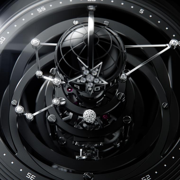 The Diamonds Astroclock by Chanel Details